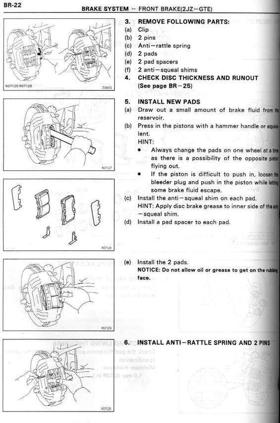 Supra Twin Turbo Brake Upgrade for Lexus SC300, GS300 and IS300